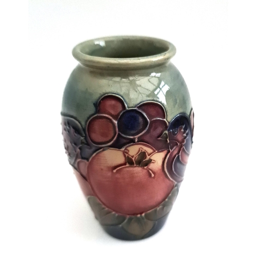 28 - Vintage Pottery Moorcroft Vase 4 Inches Tall. No repairs Shipping is available you can please ask fo... 