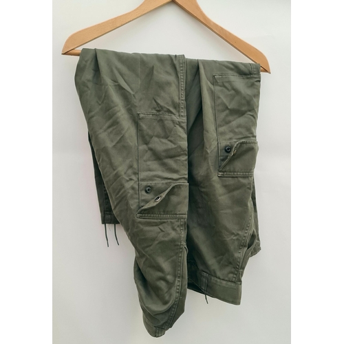 280 - Pair of Military Style Paul Bove Trousers Green in Colour 30 inch waist 76L. Shipping is available y... 