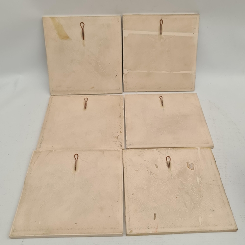 337 - Antique Tiles 6 x H & R Johnson Tiles Ltd They are 6 inches square. Shipping is available you can pl... 