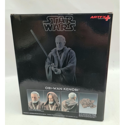 339 - ARTFX+ Star Wars New Hope Obi-Wan Kenobi 1/10 Scale Kotobukiya Japan Version Original Box and Packag... 