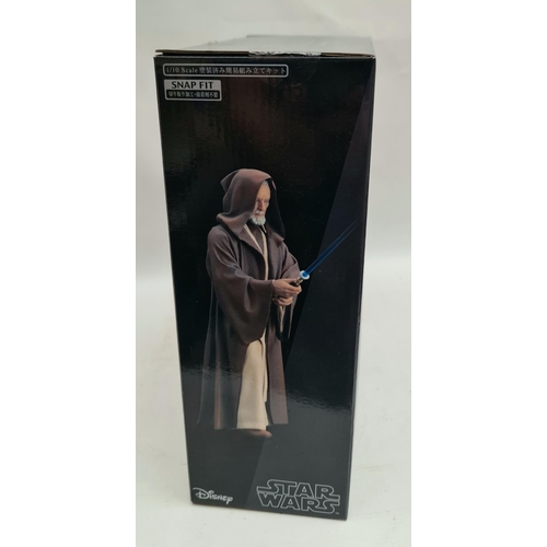 339 - ARTFX+ Star Wars New Hope Obi-Wan Kenobi 1/10 Scale Kotobukiya Japan Version Original Box and Packag... 