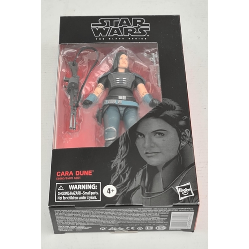 345 - 2 x Star Wars Figures Hasbro Cara Dune #101 in Original Box and Packaging Box Measures 9 inches tall... 