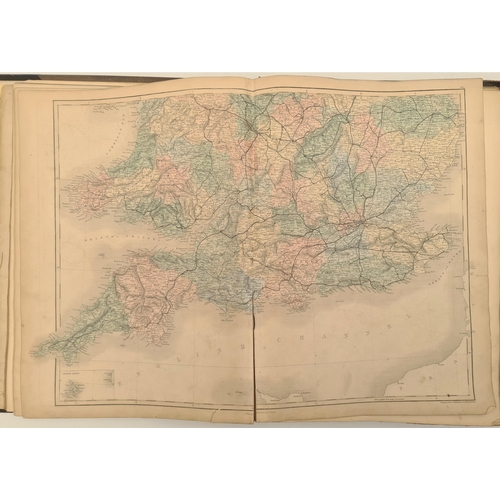 355 - Antique Victorian Blacks General Atlas of The World 1853. 70 Steel Engraved World Maps. Includes Pag... 