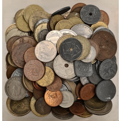 364 - Assorted Collection of World Coins #7 800g in Total. Includes Pre Euro Coinage from Europe and Euros... 