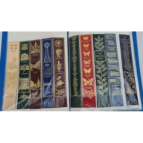 392 - Vintage Collection Album of Book Marks. Include Cricket, Religious, Lace etc. Over 100 in total. Shi... 