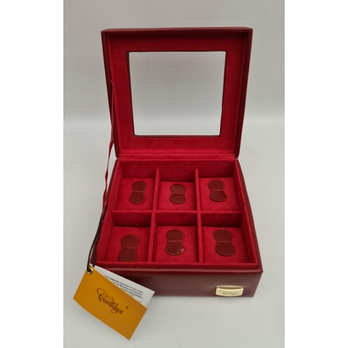 49 - Cordays Wrist Watch Display and Storage Box Measures 7 inches square Shipping is available you can p... 