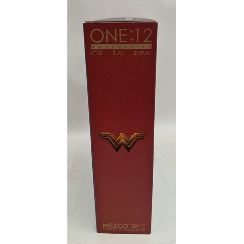 372 - Mezco One 12 Collective Wonder Woman In Original Packaging and Box. Shipping is available you can pl... 