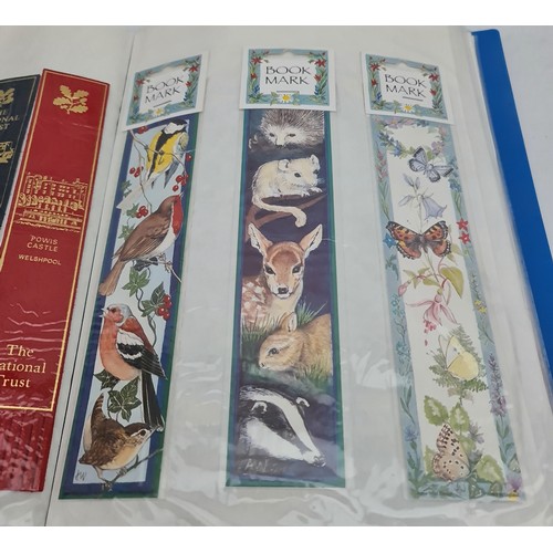 392 - Vintage Collection Album of Book Marks. Include Cricket, Religious, Lace etc. Over 100 in total. Shi... 