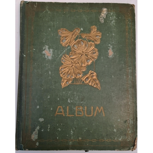 103 - Early 20th Century Postcard Album Containing 34 European and World Postcards Shipping is available. ... 