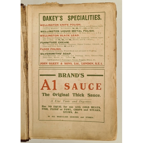 107 - Antique Book Mrs Beetons Household Management A Complete Cookery Book 1923 Ward Lock & Co. London an... 