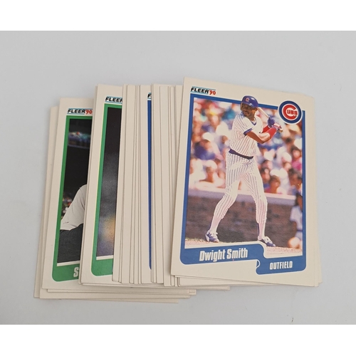 120 - Vintage Fleer Baseball Card 1990 A total of 102 Cards in Mint Condition. Shipping is available. Plea... 