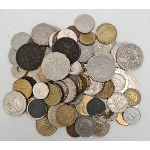 157 - Assorted Collection of World Coins #3 600g in Total. Includes Pre Euro Coinage from Europe and Euros... 