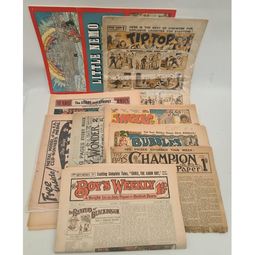 141 - 10 Assorted Early 20th Century Comics or Boys Papers #10 Includes The Boys Champion 1901, The Boys W... 