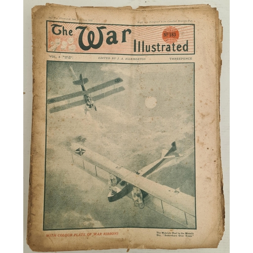 101 - 10 x Early 20th Century Comics or Boys Papers The War Illustrated Comics Dates Range 1915 to 1918. S... 