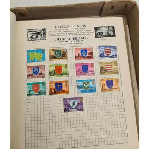 103 - Collectable Stanley Gibbons Jet Age Stamp Album With Stamps. Shipping is available. Please ask for a... 