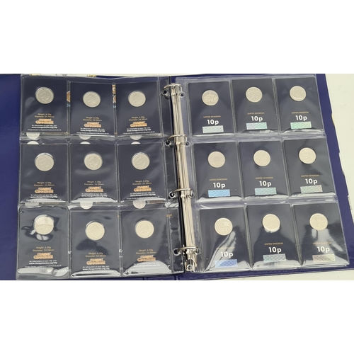 145 - Collectable Coins 2018 Change Checker Complete Album 10p British Coins. Includes A to Z Coin. Shippi... 