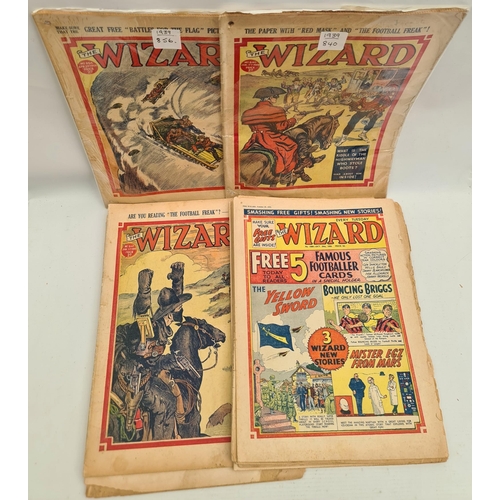 95 - 10 x 20th Century Comics or Boys Papers The Wizard Comics Dates Are for 1938, 1939 and 1955. Shippin... 