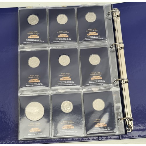 146 - Collectable Coins 2018 Change Checker Complete Album 10p British Coins. Includes A to Z Coin. Shippi... 