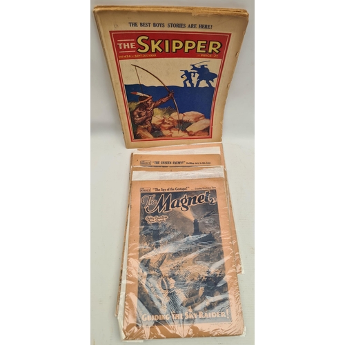 100 - 10 x 20th Century Comics or Boys Papers Includes The Skipper 1939 and The Magnet 1940's. Shipping is... 