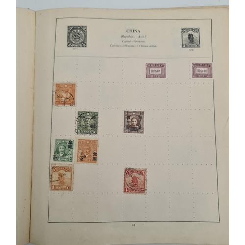 134 - Stamp Album The Strand. Over 500 Assorted World and British Commonwealth related Stamps. Shipping is... 