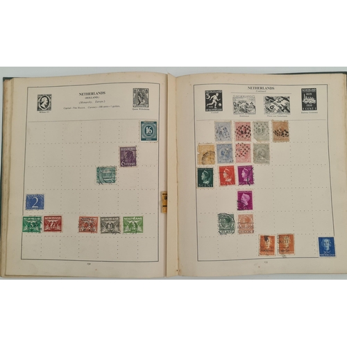 134 - Stamp Album The Strand. Over 500 Assorted World and British Commonwealth related Stamps. Shipping is... 