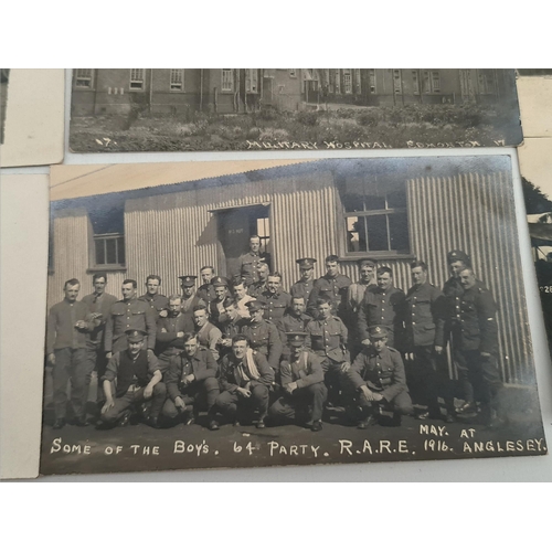 163 - Parcel of 12 Real Photograph Military Postcards WWI and Pre WWI. Some have messages on the rear. Shi... 