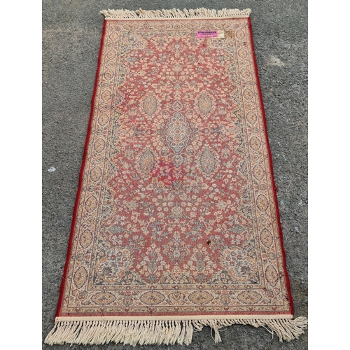 205 - Vintage Prado Orient Kershan Super Rug. Measures 76 inches by 36 inches. Shipping is available. Plea... 