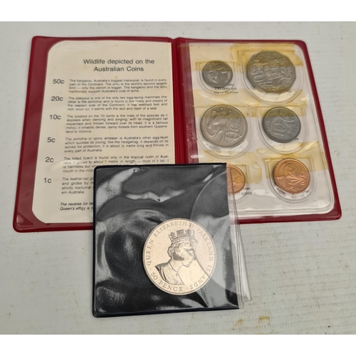 291 - Collectable Coins Royal Australian Mint Wildlife Depicted on Australian Coins 1980 and 40th Annivers... 