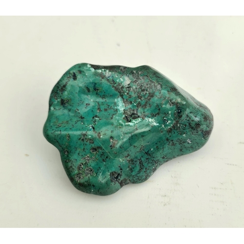 405 - Collectable Rocks and Minerals Chrysocolla Weight 185g Length 4 inches long by 2 inches wide. Shippi... 