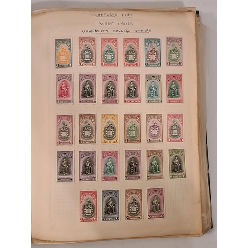 Vintage Norfolk Stamp Album With Wold Stamps Including Canada and China ...