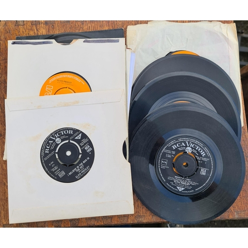 453 - Collectable Records 14 x Elvis Presley Singles. Shipping is available. Please ask for a quote before... 