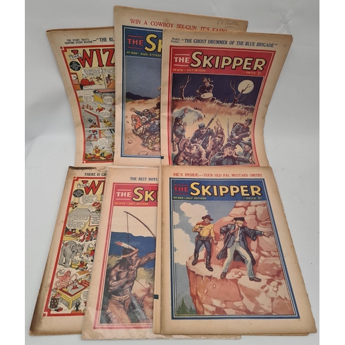 93 - 10 x 20th Century Comics or Boys Papers 5 The Wizards 1949 and 5 The Skipper 1939. Shipping is avail... 