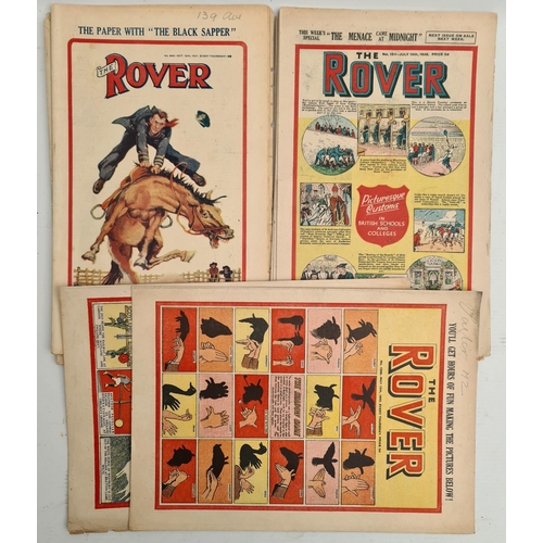 98 - 10 x 20th Century The Rover Comics or Boys Papers Years Include 1933 1940's and 1940. Shipping is av... 