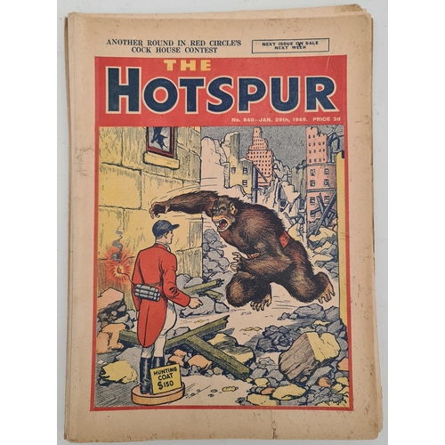 99 - 10 x 20th Century Comics or Boys Papers The Hotspur 1947, 1948 and 1949. Shipping is available. Plea... 