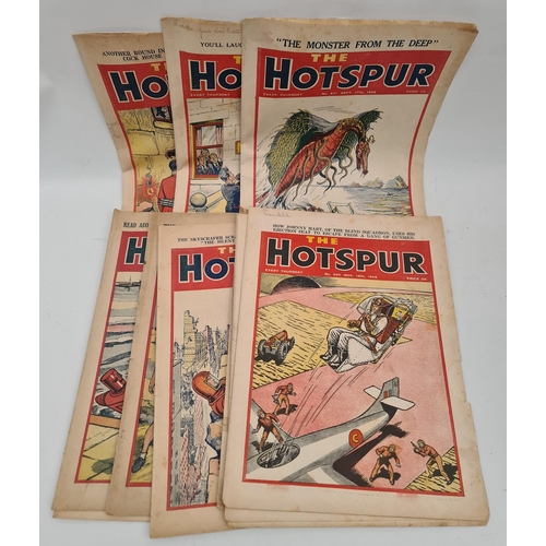 99 - 10 x 20th Century Comics or Boys Papers The Hotspur 1947, 1948 and 1949. Shipping is available. Plea... 