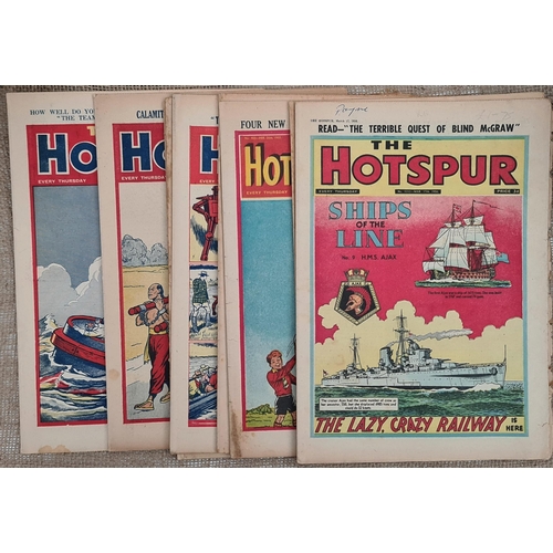 100 - 10 x 20th Century Comics or Boys Papers The Hotspur Assorted 1950's. Shipping is available. Please a... 