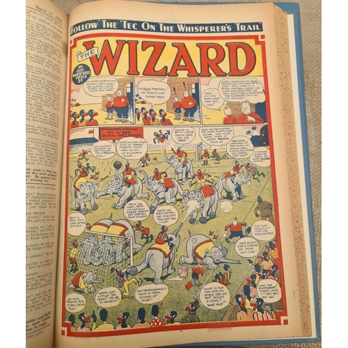 103 - Bound Copies of Original Wizard Comics Issues 1240 to 1330. In Three Separate Volumes. The Comics Ar... 