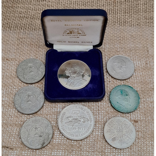 291 - Collectable Coins. Includes Prince Charles and Lady Diana Spencer Royal Wedding Edition Balmoral Coi... 