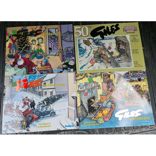 470 - Vintage Parcel of 10 Giles Annuals Dating from the 1960's to 2000's. Shipping is available. Please a... 