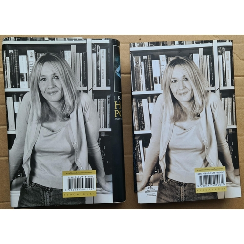 93 - Two First Edition J. K. Rowling Harry Potter Hardback Books With Original Dust Jackets. Includes Har... 