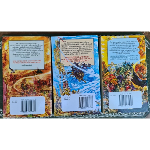 96 - Collection of 3 Terry Pratchett Paperback Books. Shipping is available. Please ask for a quote befor... 