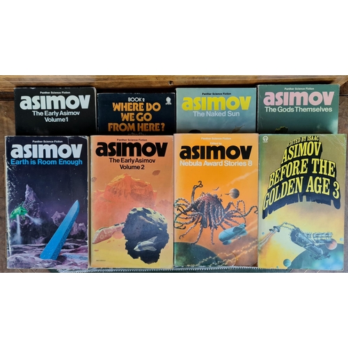 97 - Collection of 8 Isaac Asimov Science Fiction Paperback Books.  Shipping is available. Please ask for... 