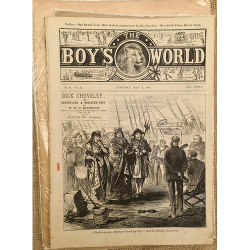 109 - 10 x 20th Century Comics or Boys Papers Includes Sexton Blake Union Jack 1932 Cheer Boys Cheer 1913 ... 