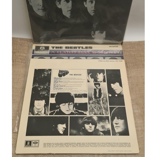 151 - Parcel of Six Collectable Beatles LP Records 1960's and 70's. Includes With The Beatles, German rele... 