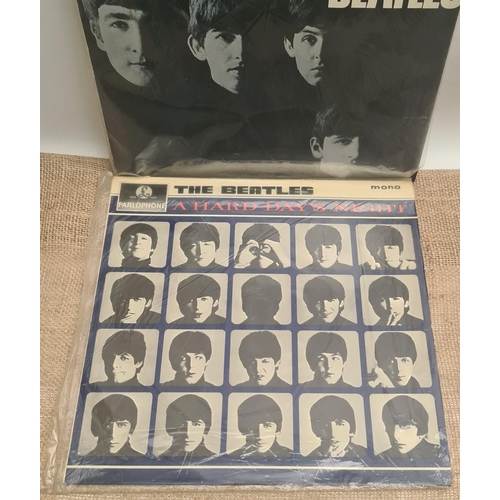 151 - Parcel of Six Collectable Beatles LP Records 1960's and 70's. Includes With The Beatles, German rele... 