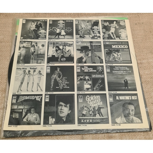 151 - Parcel of Six Collectable Beatles LP Records 1960's and 70's. Includes With The Beatles, German rele... 