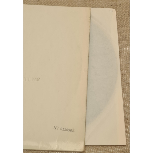 152 - The Beatles White Album Serial Number Has 7 Numbers but 7th Number Unreadable. No. 012096 PCS 7067 r... 