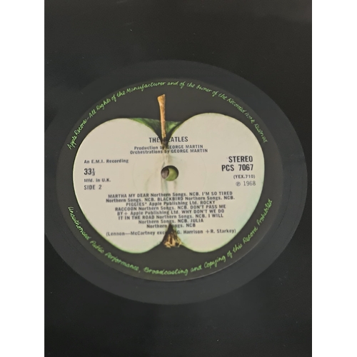 152 - The Beatles White Album Serial Number Has 7 Numbers but 7th Number Unreadable. No. 012096 PCS 7067 r... 