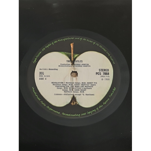 152 - The Beatles White Album Serial Number Has 7 Numbers but 7th Number Unreadable. No. 012096 PCS 7067 r... 