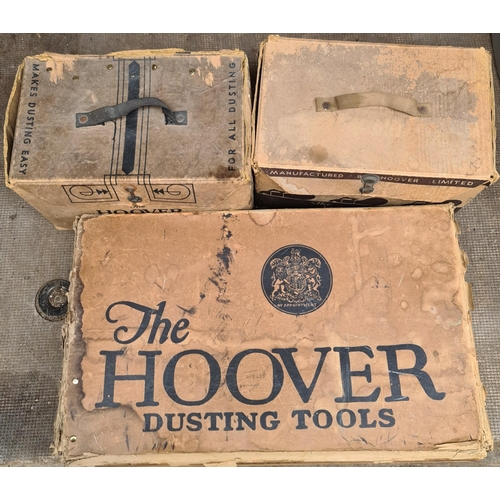 461 - Vintage Hoover Dustette Vacuum Cleaners and Parts in Original Boxes. Early to Mid 20th Century in wo... 